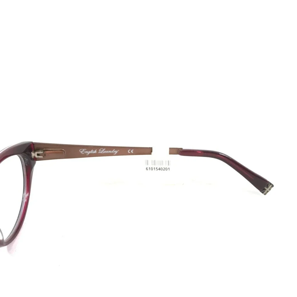 English Laundry ROWETTA PLUM PUDDING Eyeglasses Frames Brown Purple 50-17-135